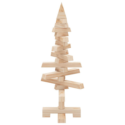 Christmas decoration Christmas tree 60 cm solid pine wood