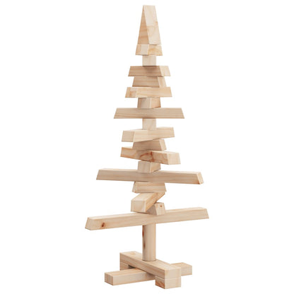 Christmas decoration Christmas tree 60 cm solid pine wood