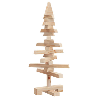Christmas decoration Christmas tree 60 cm solid pine wood