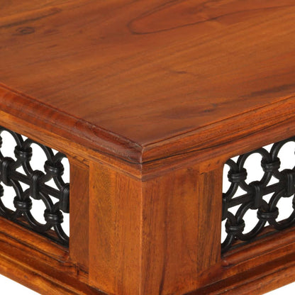 Bureau met lade 110x50x76 cm massief acaciahout