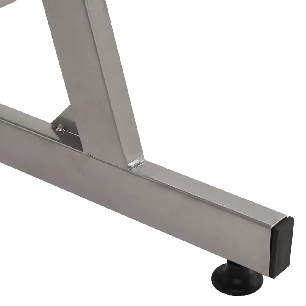 Hoekbureau bewerkt hout bruin