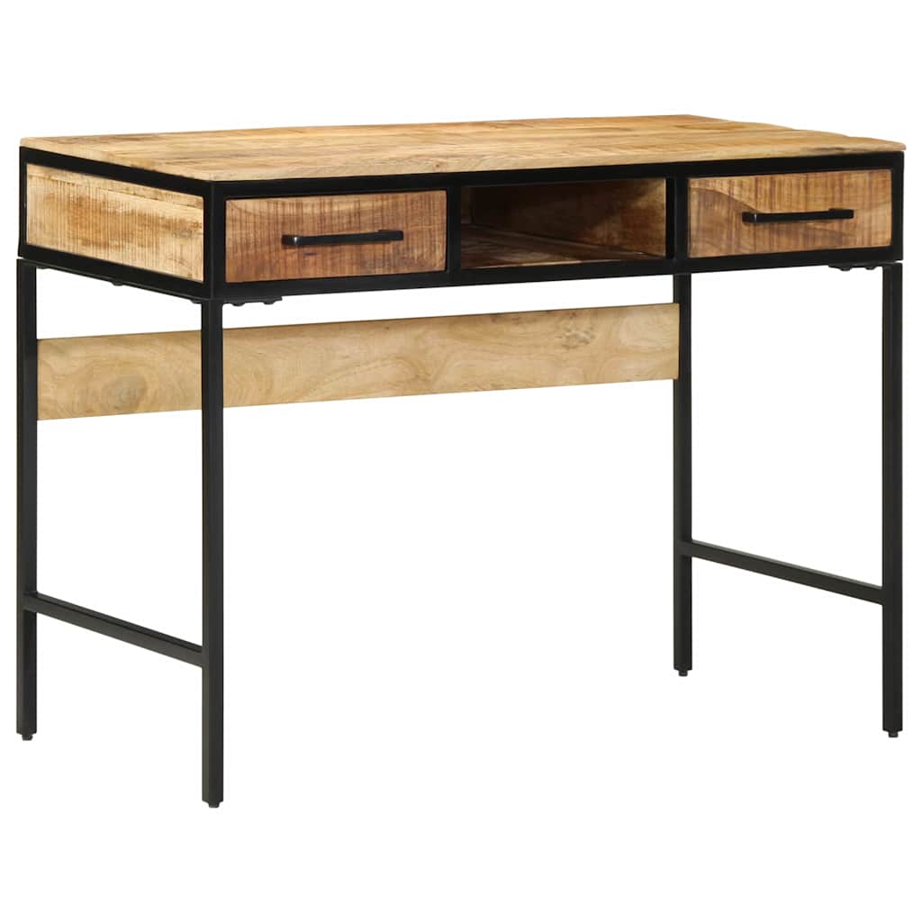 Schrijfbureau Bruin 100 x 50 x 75 cm Massief Mango Hout