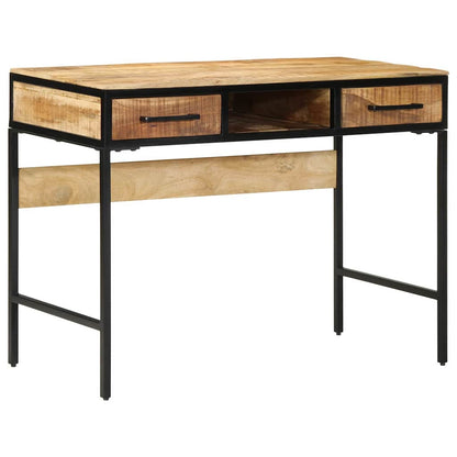 Schrijfbureau Bruin 100 x 50 x 75 cm Massief Mango Hout