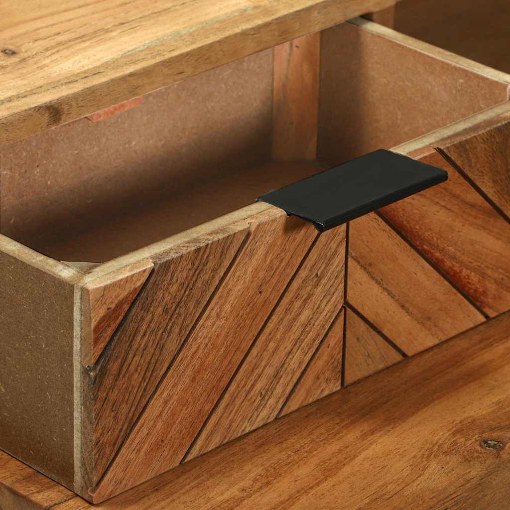 Bureau met lade Bruin 110 x 50 x 87 cm Massief acaciahout