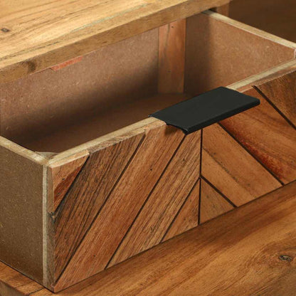 Bureau met lade Bruin 110 x 50 x 87 cm Massief acaciahout