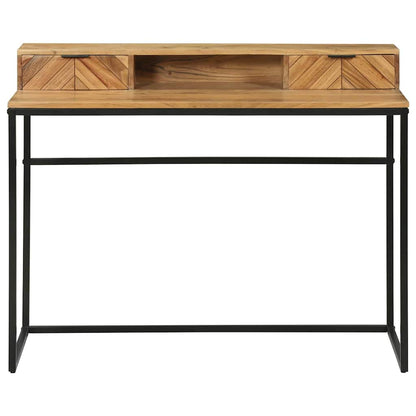 Bureau met lade Bruin 110 x 50 x 87 cm Massief acaciahout