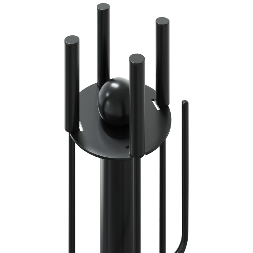 5-delige openhaardgereedschapset 18x56 cm staal