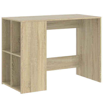 Schreibtisch 102x50x75 cm verarbeitetes Holz Sonoma Eiche Farbe