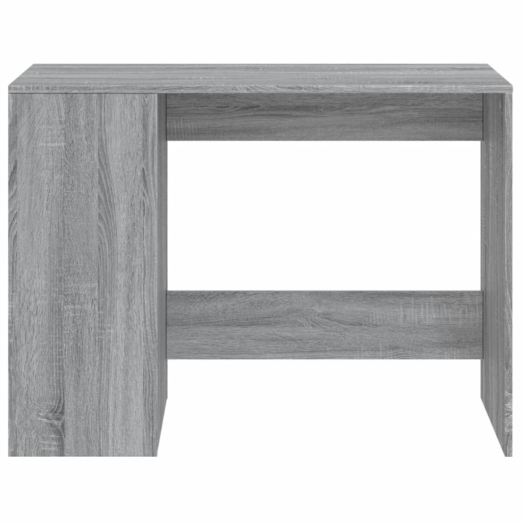 Desk 102x50x75 cm processed wood gray sonoma oak color