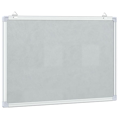 Magnetic whiteboard 60x40x1.7 cm aluminum