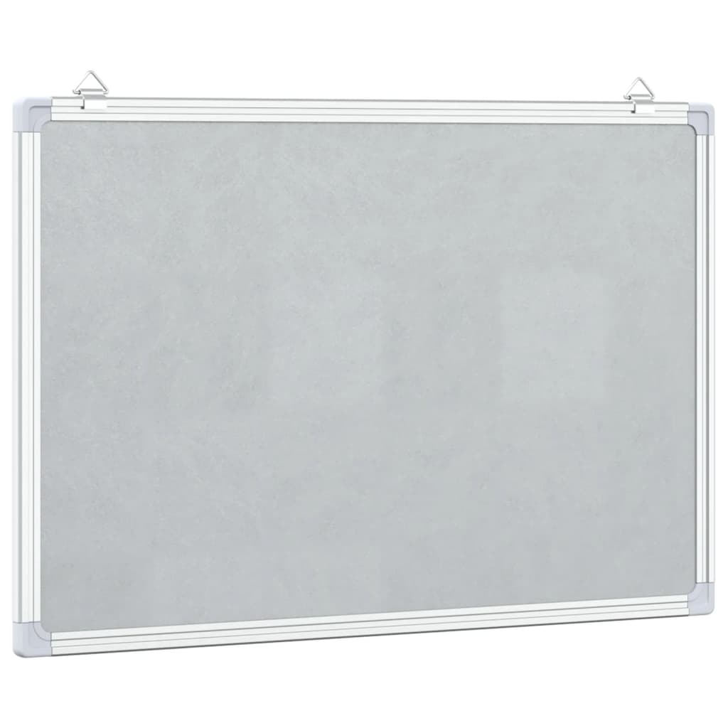 Whiteboard magnetisch 80x60x1,7 cm aluminium