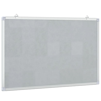 Whiteboard magnetisch 100x60x1,7 cm aluminium