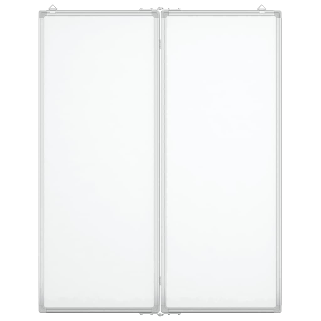 Whiteboard magnetic folding 80x100x1.7 cm aluminum