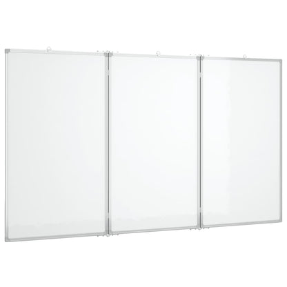 Whiteboard magnetic folding 120x80x1.7 cm aluminum