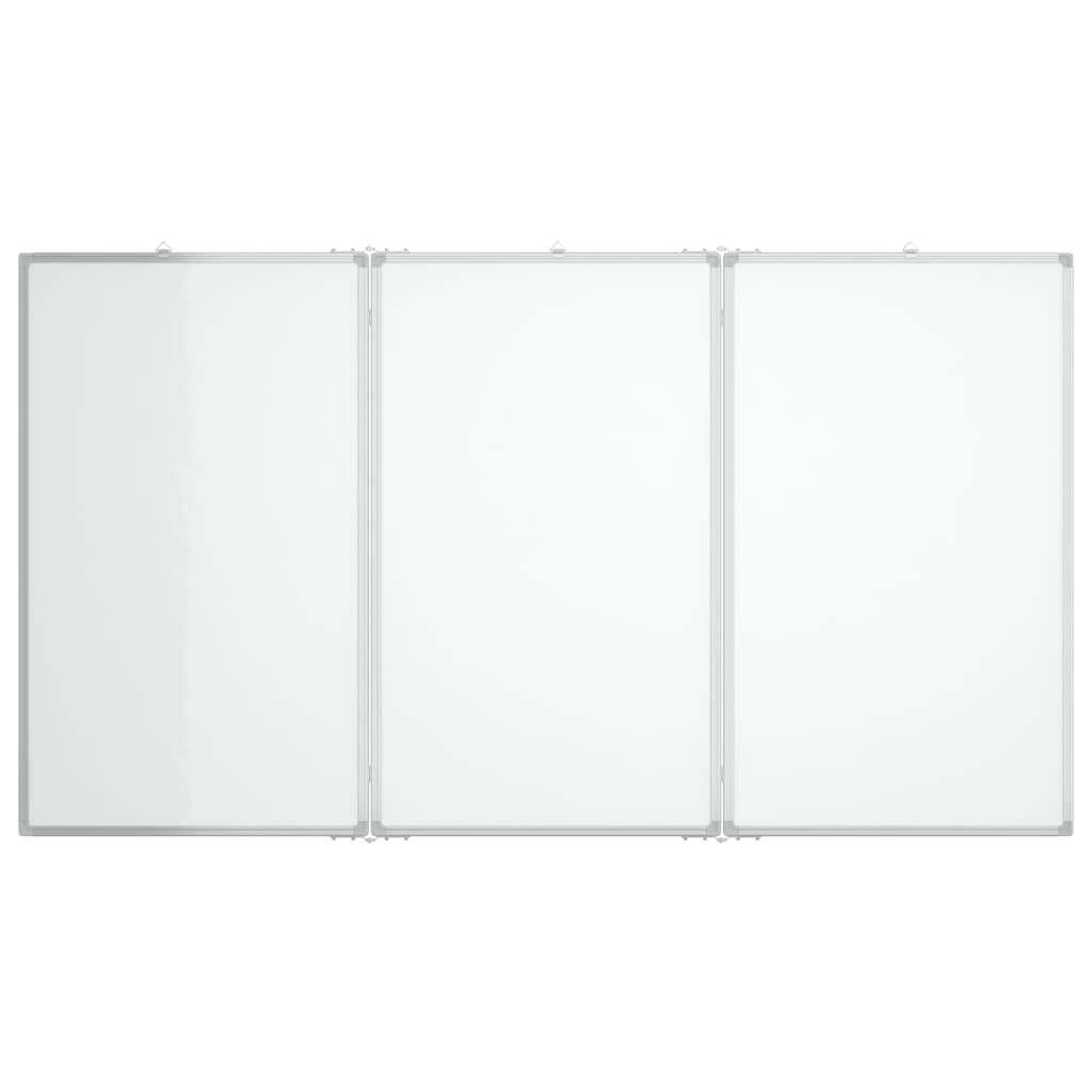 Whiteboard magnetic folding 120x80x1.7 cm aluminum