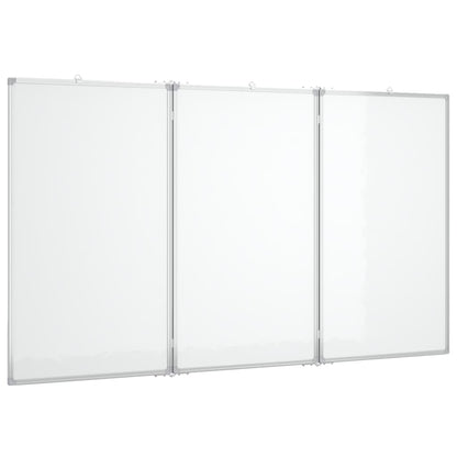 Whiteboard magnetic folding 120x100x1.7 cm aluminum