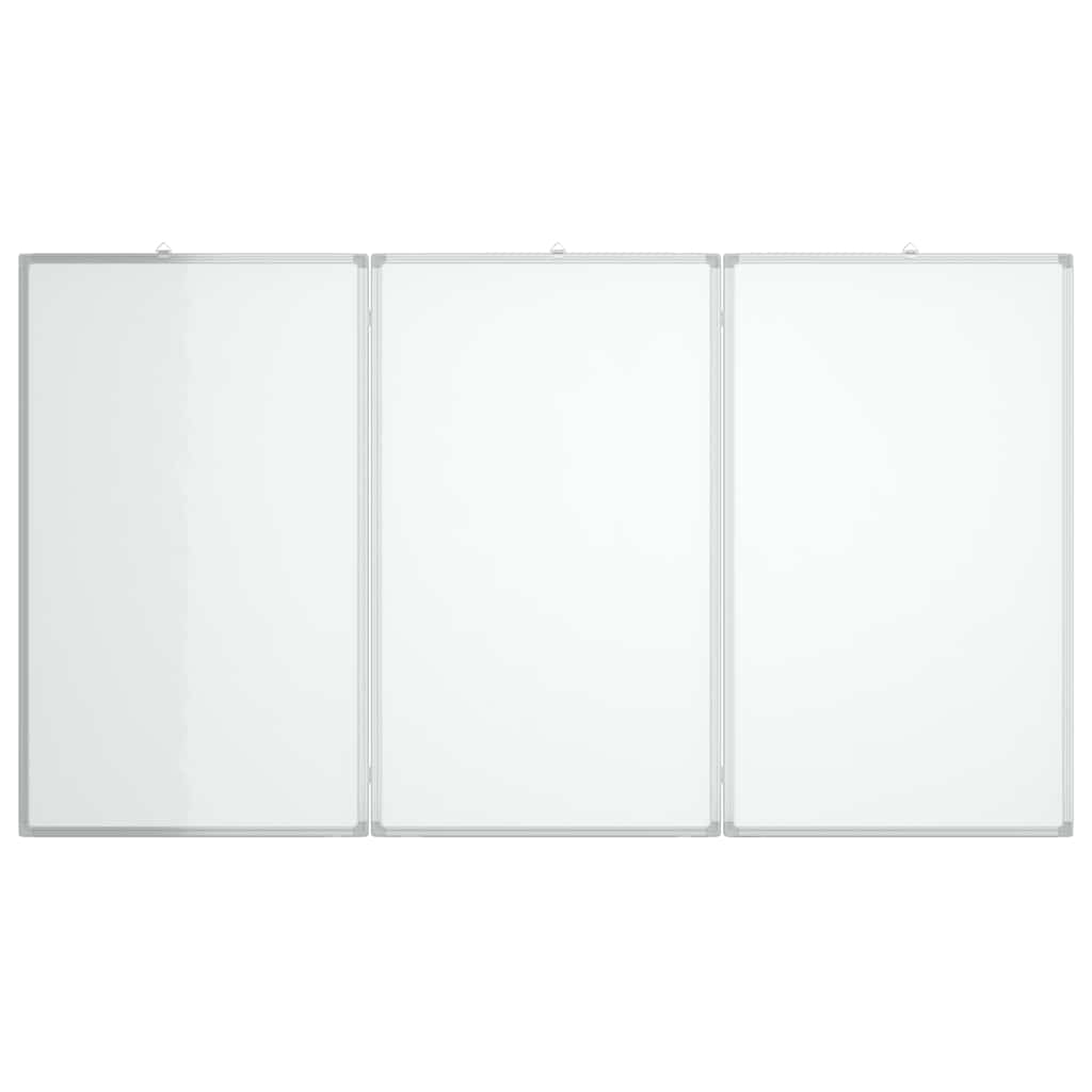 Whiteboard magnetisch inklapbaar 150x100x1,7 cm aluminium