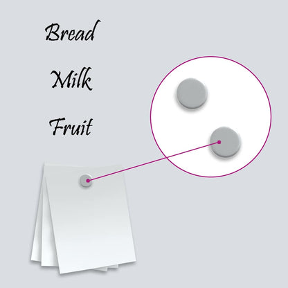 Magneetbord voor aan de wand 100x50 cm gehard glas wit