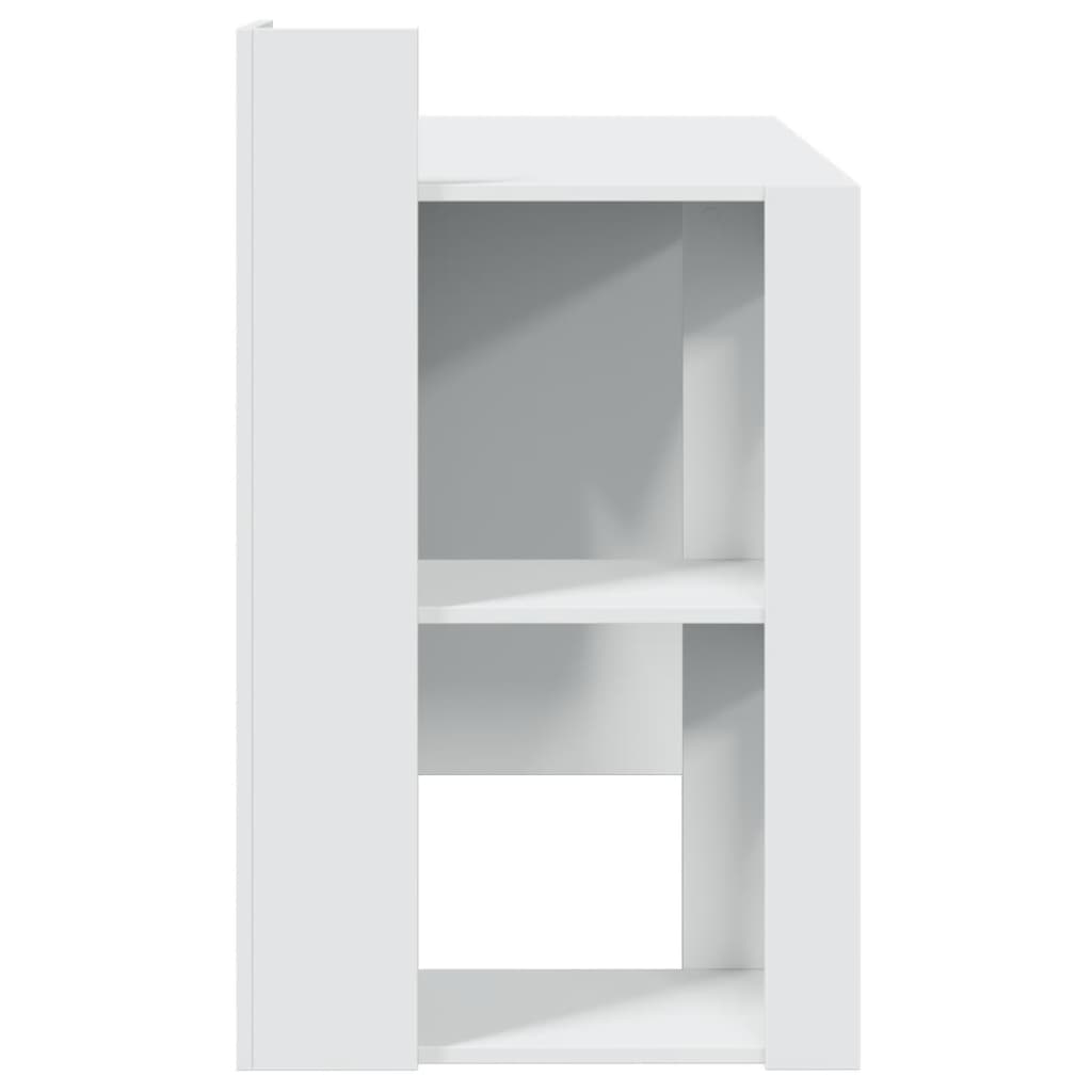 Desk 103.5x56.5x94 cm processed wood white