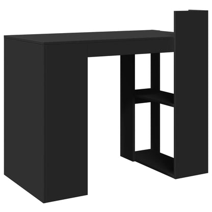 Desk 103.5x56.5x94 cm processed wood black