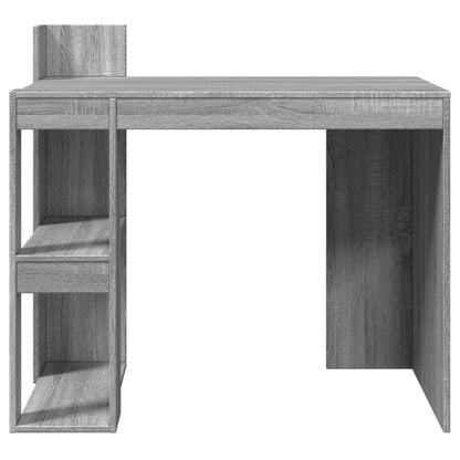 Desk 103.5x56.5x94 cm processed wood gray sonoma oak color