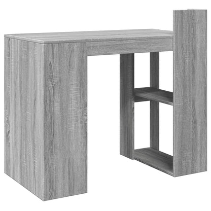 Desk 103.5x56.5x94 cm processed wood gray sonoma oak color