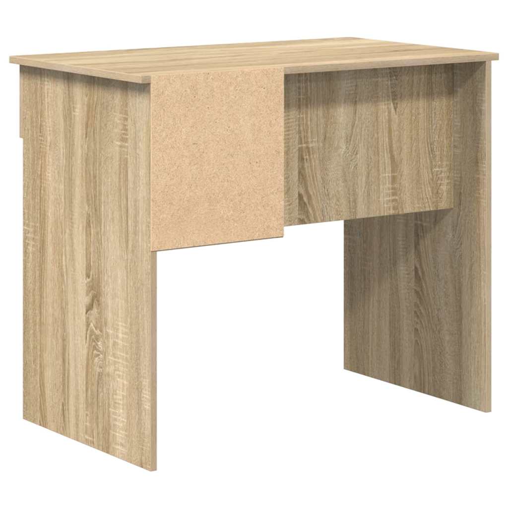 Bureau met lade Sonoma Eiken 90 x 49 x 75 cm Bewerkt hout