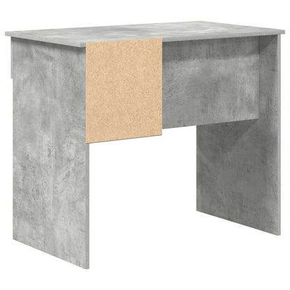 Bureau met lade Beton Grijs 90 x 49 x 75 cm Bewerkt hout