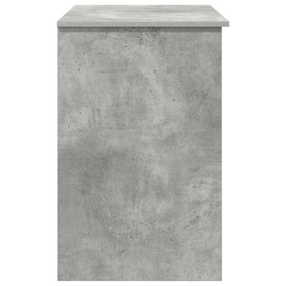 Bureau met lade Beton Grijs 90 x 49 x 75 cm Bewerkt hout