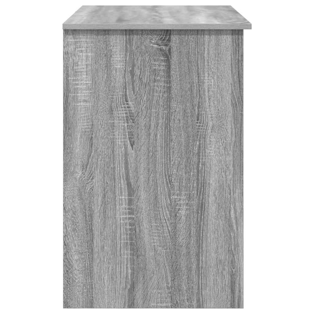 Bureau met lade Grijs Sonoma 90 x 49 x 75 cm Bewerkt hout