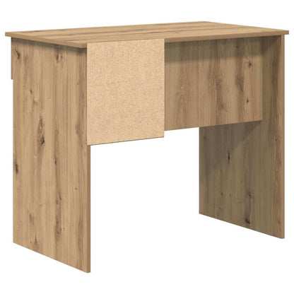 Bureau met lade Artisan Eiken 90 x 49 x 75 cm Bewerkt hout