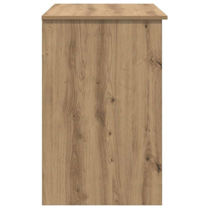 Bureau met lade Artisan Eiken 90 x 49 x 75 cm Bewerkt hout