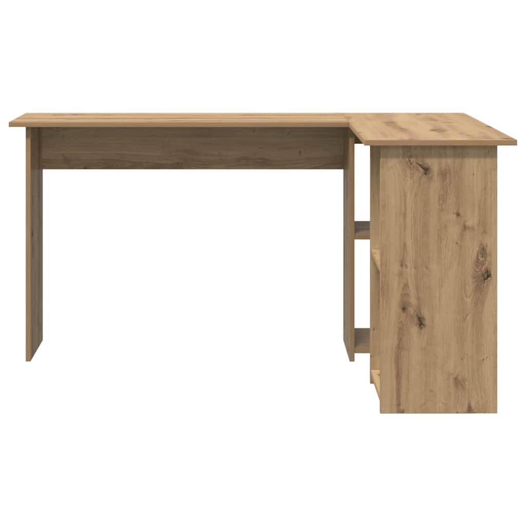 Bureau met plank Artisan Eiken 142 x 102 x 73 cm Bewerkt hout