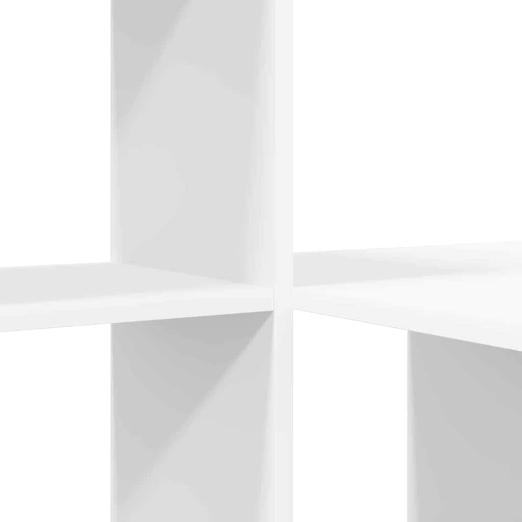 Bureau met plank Wit 131,5 x 50 x 106,5 cm Bewerkt hout