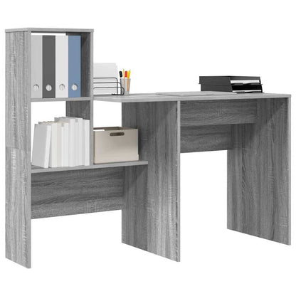 Bureau Grijs Sonoma 131,5 x 50 x 106,5 cm Bewerkt hout