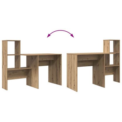 Bureau Artisan Eiken 131,5 x 50 x 106,5 cm Bewerkt hout