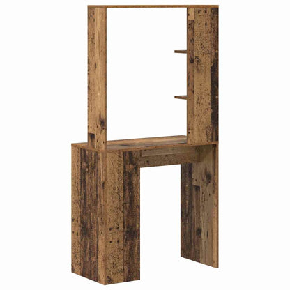 Bureau met plank Oud Hout 78,5 x 37 x 154,5 cm Bewerkt hout