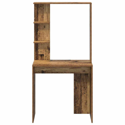 Bureau met plank Oud Hout 78,5 x 37 x 154,5 cm Bewerkt hout