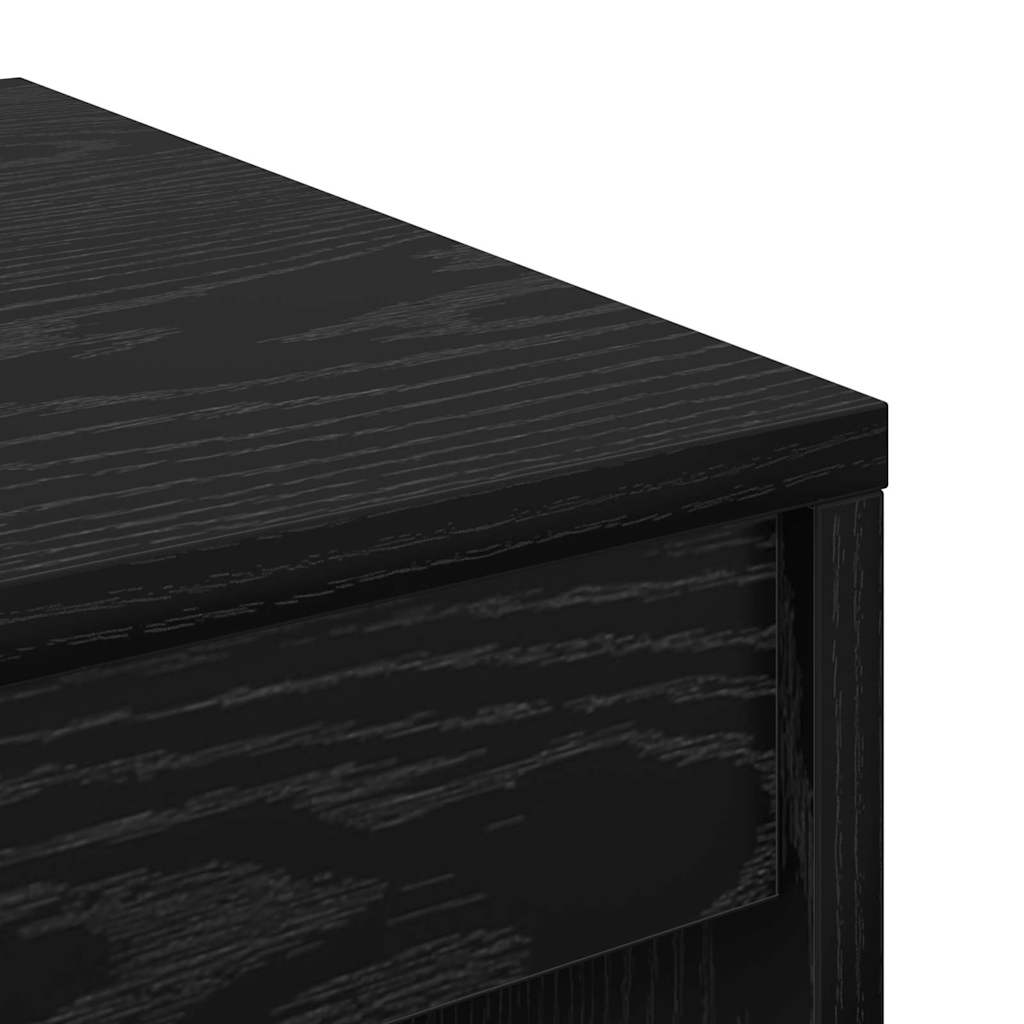 Bureau Zwart Eiken 60 x 40 x 76 cm