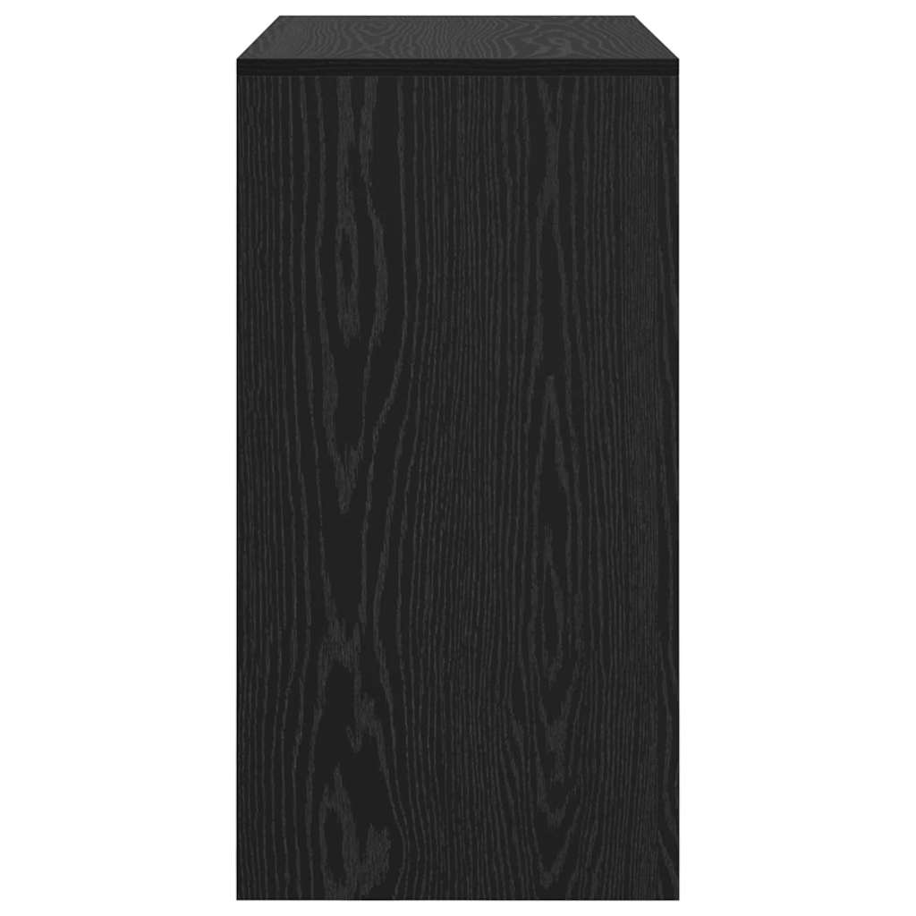 Bureau Zwart Eiken 80 x 40 x 76 cm