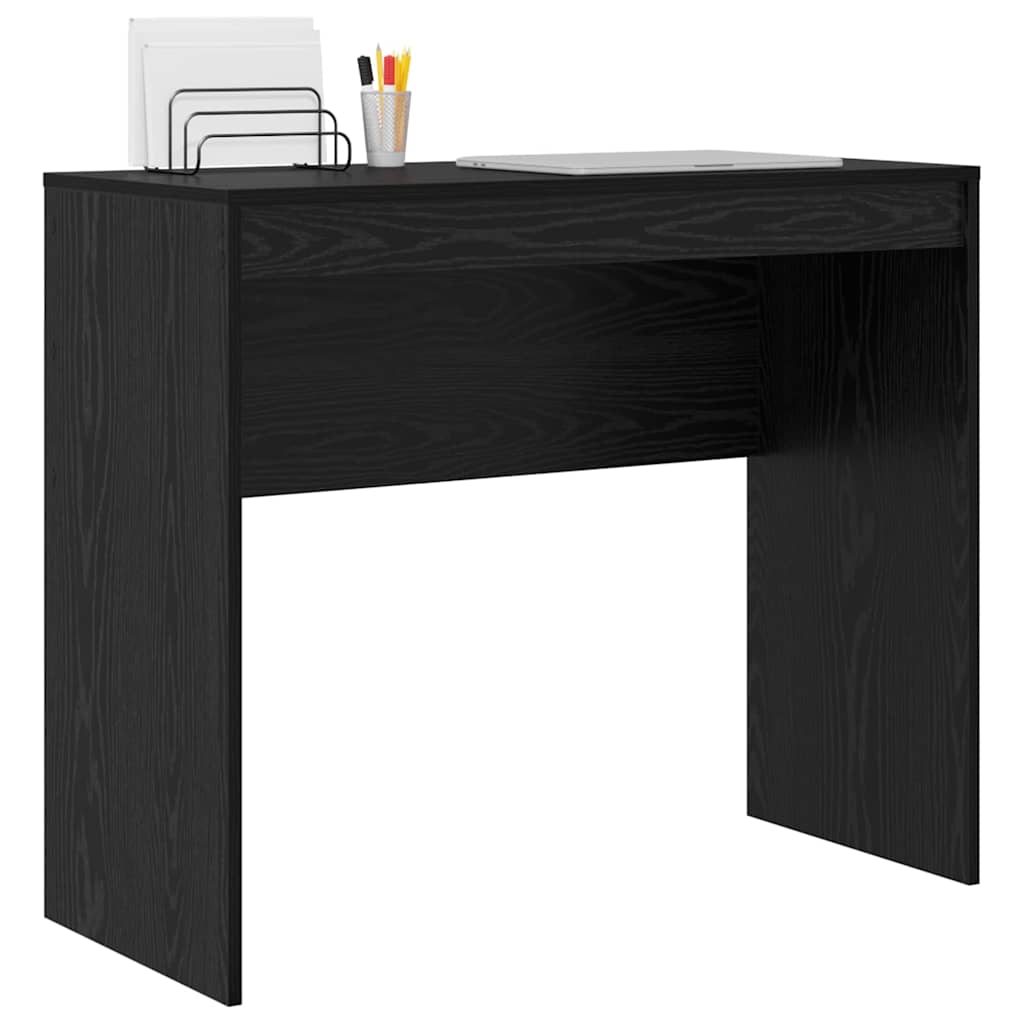 Bureau Zwart Eiken 90 x 40 x 76 cm