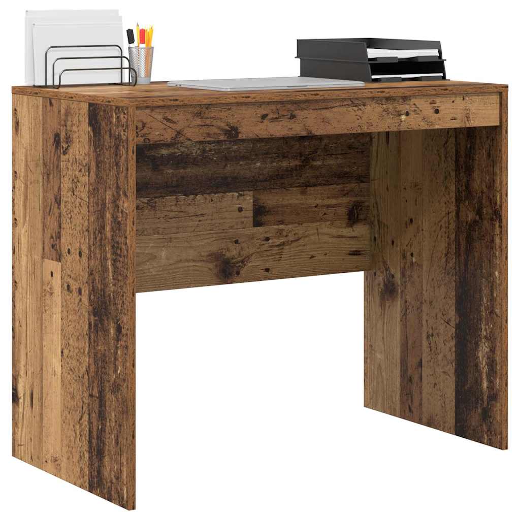 Bureau Anders Oud hout 90 x 50 x 76 cm Bewerkt hout