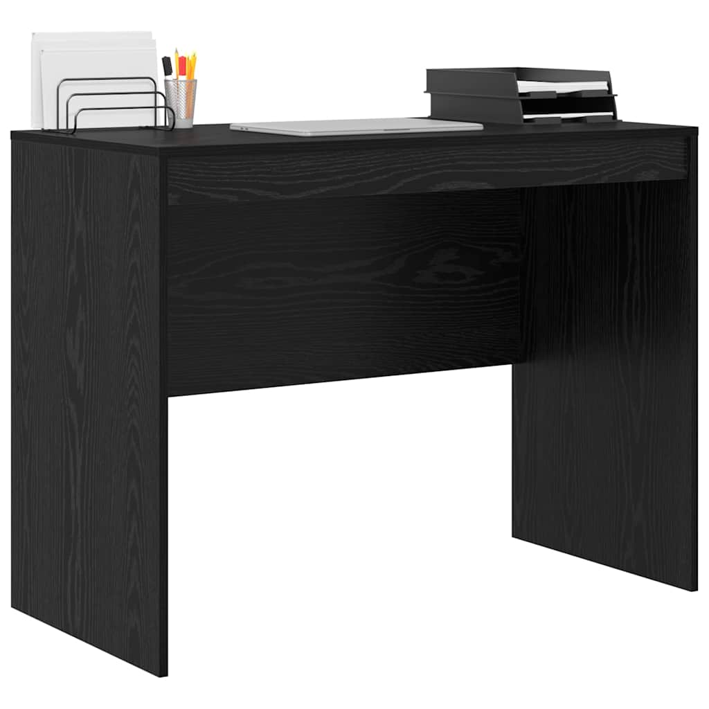 Bureau Zwart Eiken 100 x 50 x 76 cm