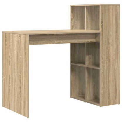 Bureau met plank Sonoma Eiken 108 x 55 x 103.5 cm Bewerkt hout