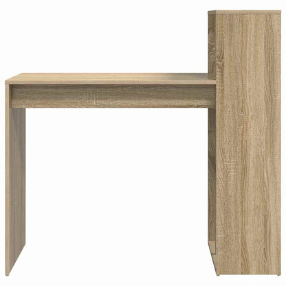 Bureau met plank Sonoma Eiken 108 x 55 x 103.5 cm Bewerkt hout