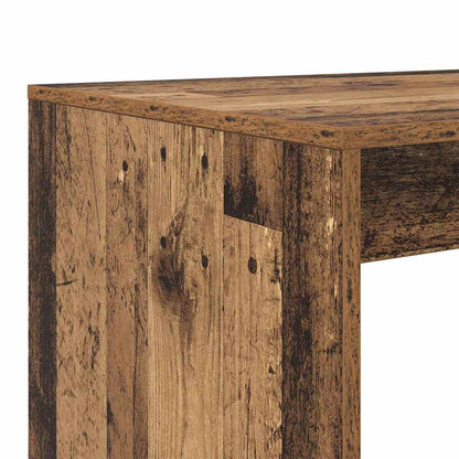 Bureau met plank Oud Hout 108 x 55 x 103.5 cm Bewerkt hout