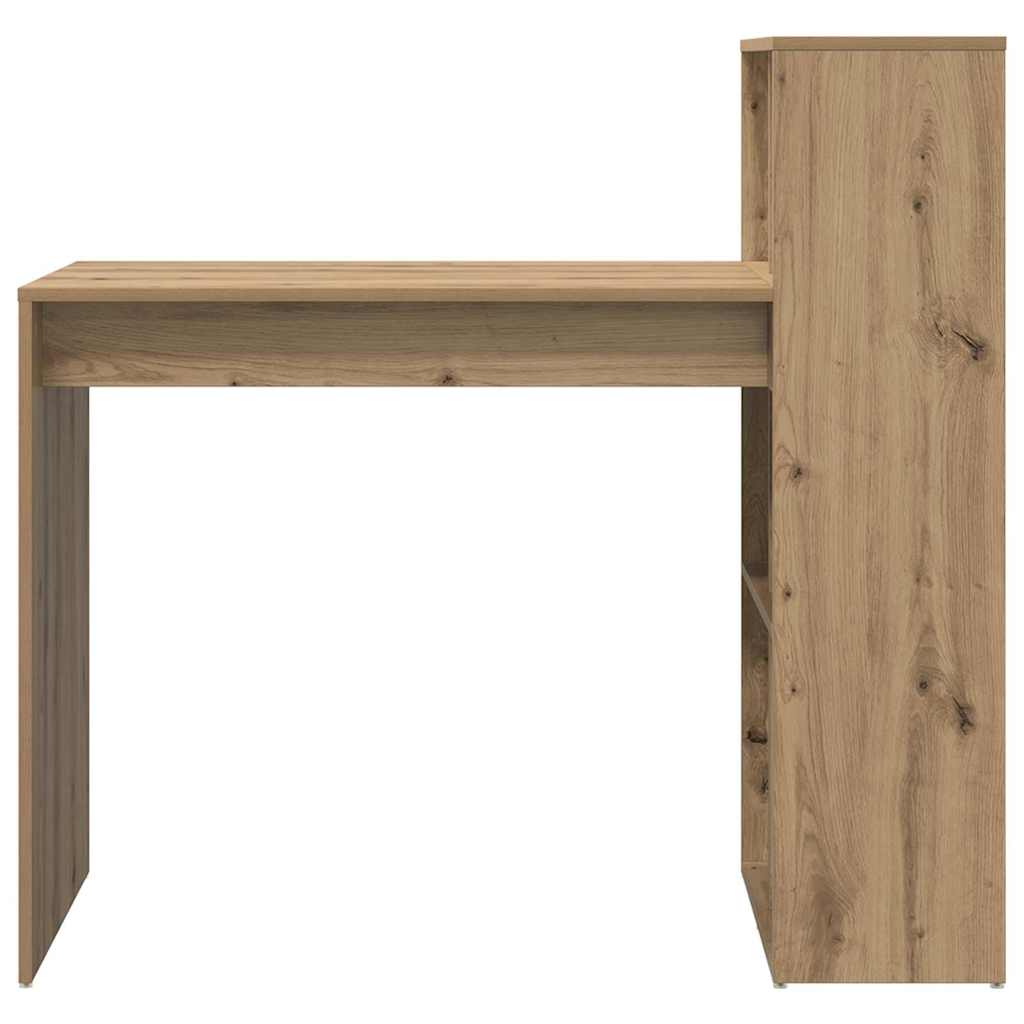 Bureau met plank Artisan Eiken 108 x 55 x 103.5 cm Bewerkt hout