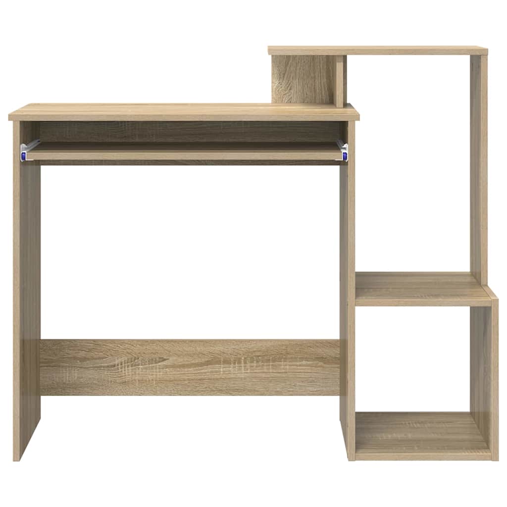 Bureau met lade Sonoma Eiken 106 x 41 x 88.5 cm Bewerkt hout