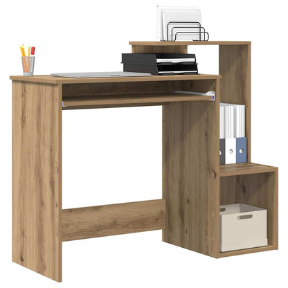 Bureau met lade Artisan Eiken 106 x 41 x 88.5 cm Bewerkt hout