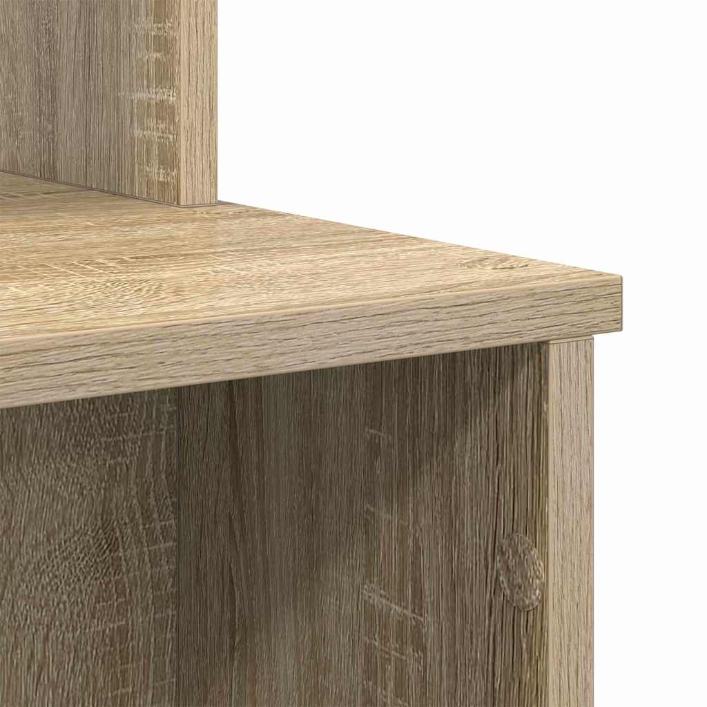 Bureau met lade Sonoma Eiken 120,5 x 44 x 88,5 cm Bewerkt hout